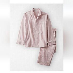 ‼️SAVE $35‼️Little Planet XL Grey Women's Organic Cotton Button-Front Pajama Set